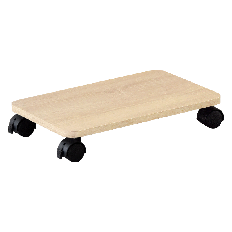 【HOPMA】美耐皿板附剎車滑輪主機架 台灣製造 寬23.5cm 移動式收納架 置物架 活動拖架, , large