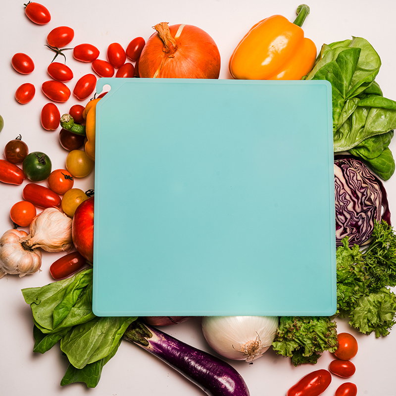 ANTICACTERIAL SQUARE TPU CHOPPING BOARD, , large