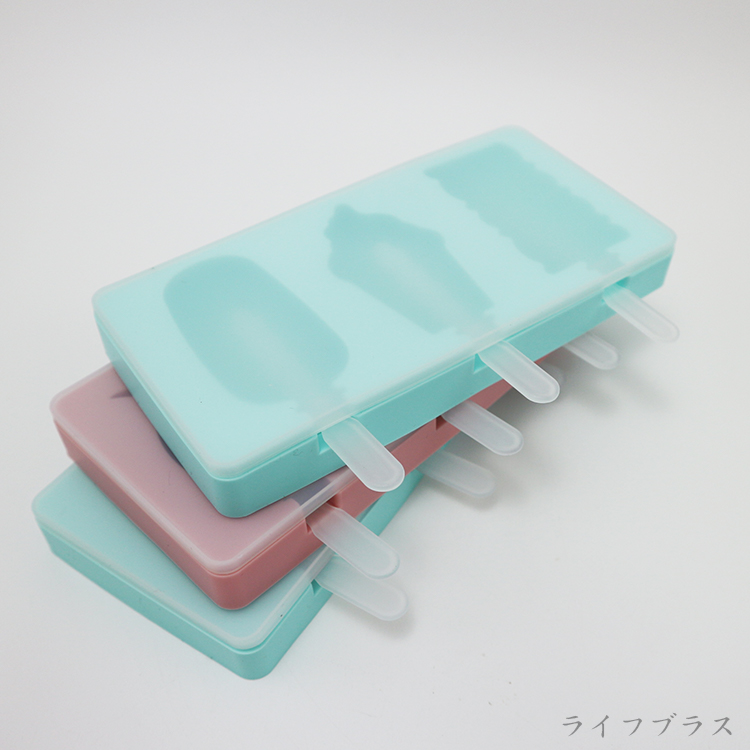 繽棒矽膠冰棒膜-3格-4入, , large