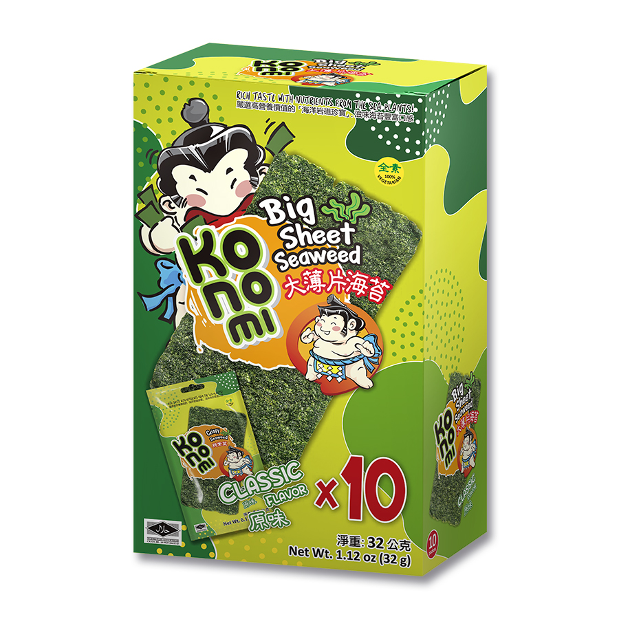 Crispy Seaweed Big Sheet Classic Flavor, , large