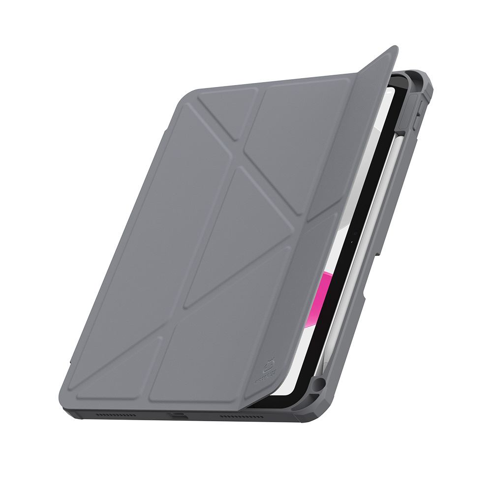 【HIPPORIZZ】iPad 11/10.9 吋 (11/10代) Origo 晶透筆槽防摔殼 大象藍色, , large