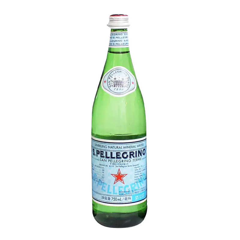 聖沛黎洛 天然氣泡水 750mlX12瓶, , large