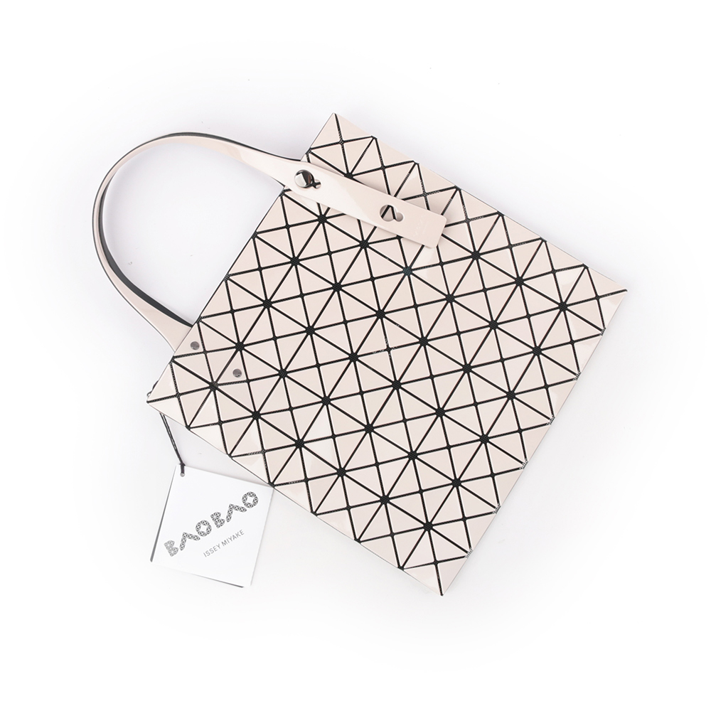 ISSEY MIYAKE BAO BAO PRISM 7X7 亮面手提包/杏粉色, , large