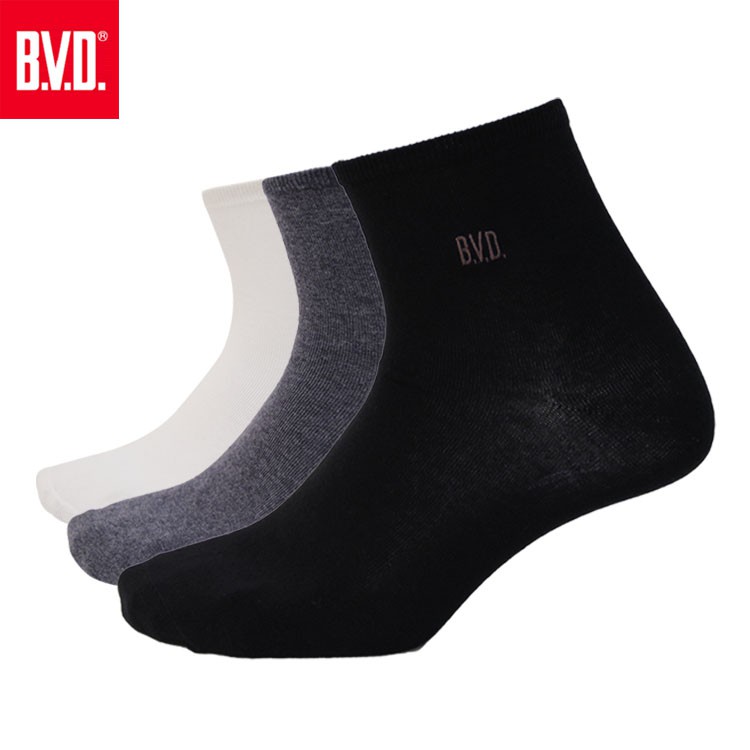 【BVD】1/2 細針男襪-BN704 男襪 短襪 休閒襪, , large