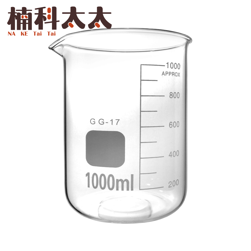 寬口 玻璃燒杯1000ml 618-GCL1000, , large