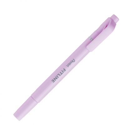 【 Pentel 飛龍 】FITLINE 雙頭螢光筆 粉彩色系 3.5/1.0mm 10支/盒 SLW11P   -  多款可選, , large