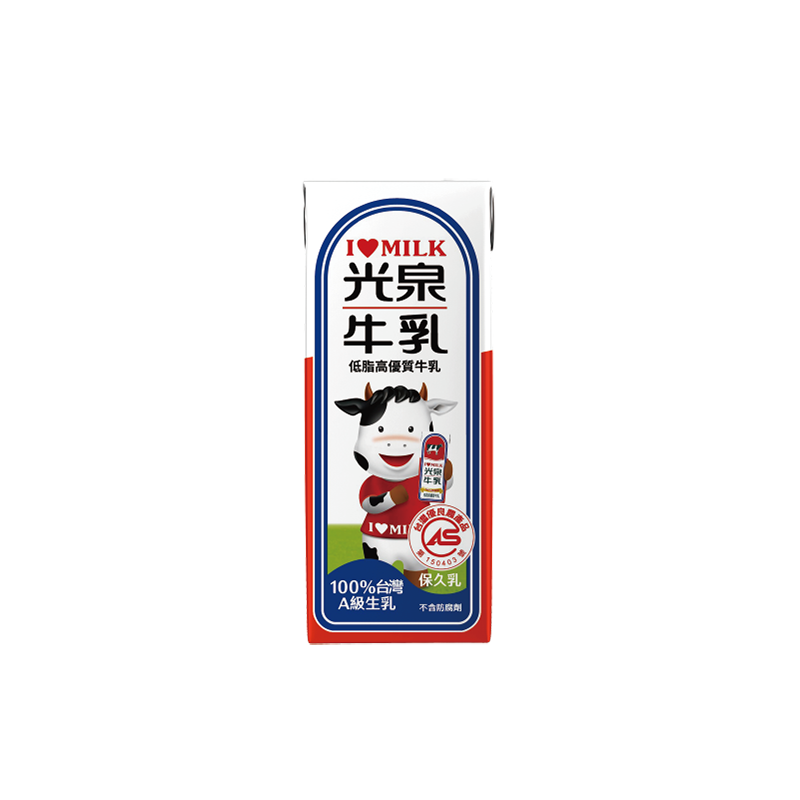 光泉低脂保久牛乳, , large