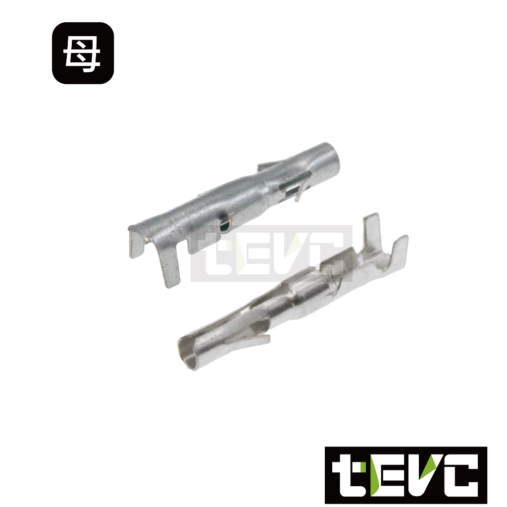 《tevc》Q43 母端子 對插端子 壓線端子 插簧 冷壓端子 接線端子 插片 連結器 接頭 端子 PIN, , large