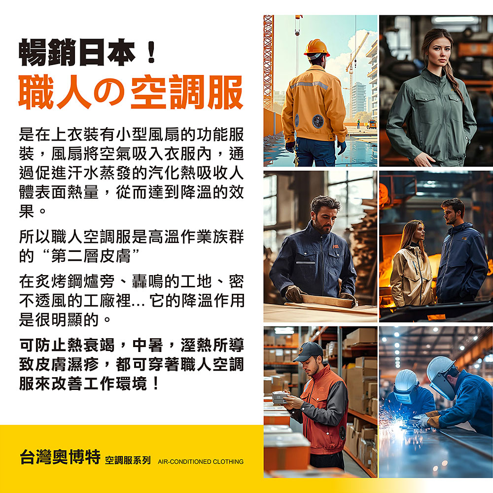 【八馬赫】職人の空調服 馬甲連帽衣 山系休閒風格 24V(風量制霸), , large