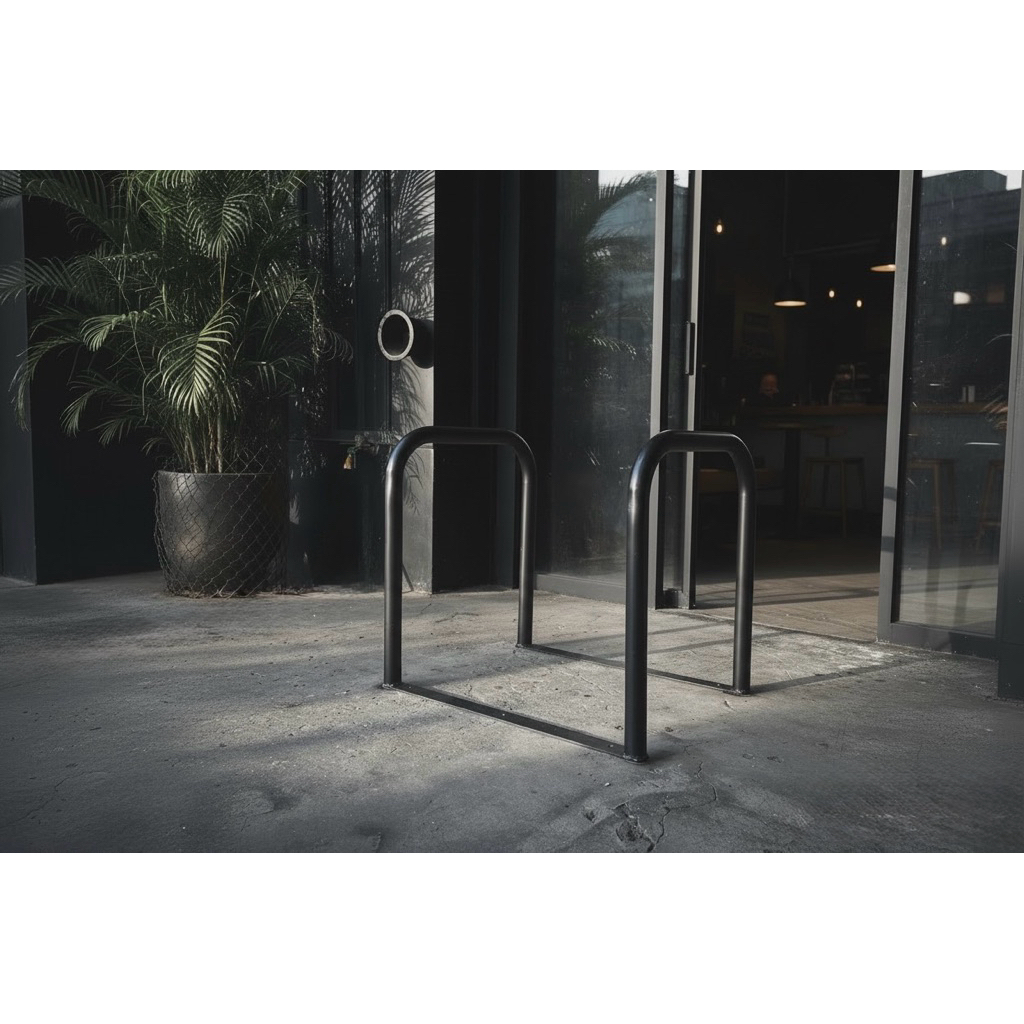 【 SHAONIANNA.TW 】台灣製 商用高硬度一體成型防停車通道架｜加強型金屬拒馬｜夜市店面人車分道架｜排隊護欄防違停｜長期耐用｜, , large