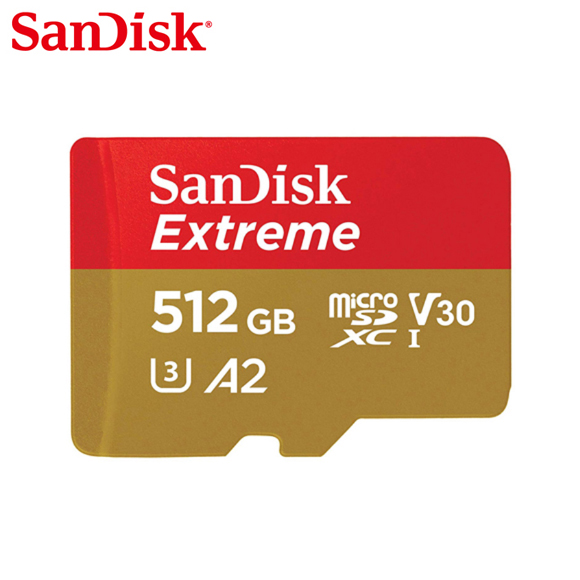 SanDisk Extreme 512G A2 V30 UHS-I U3 microSDXC, , large