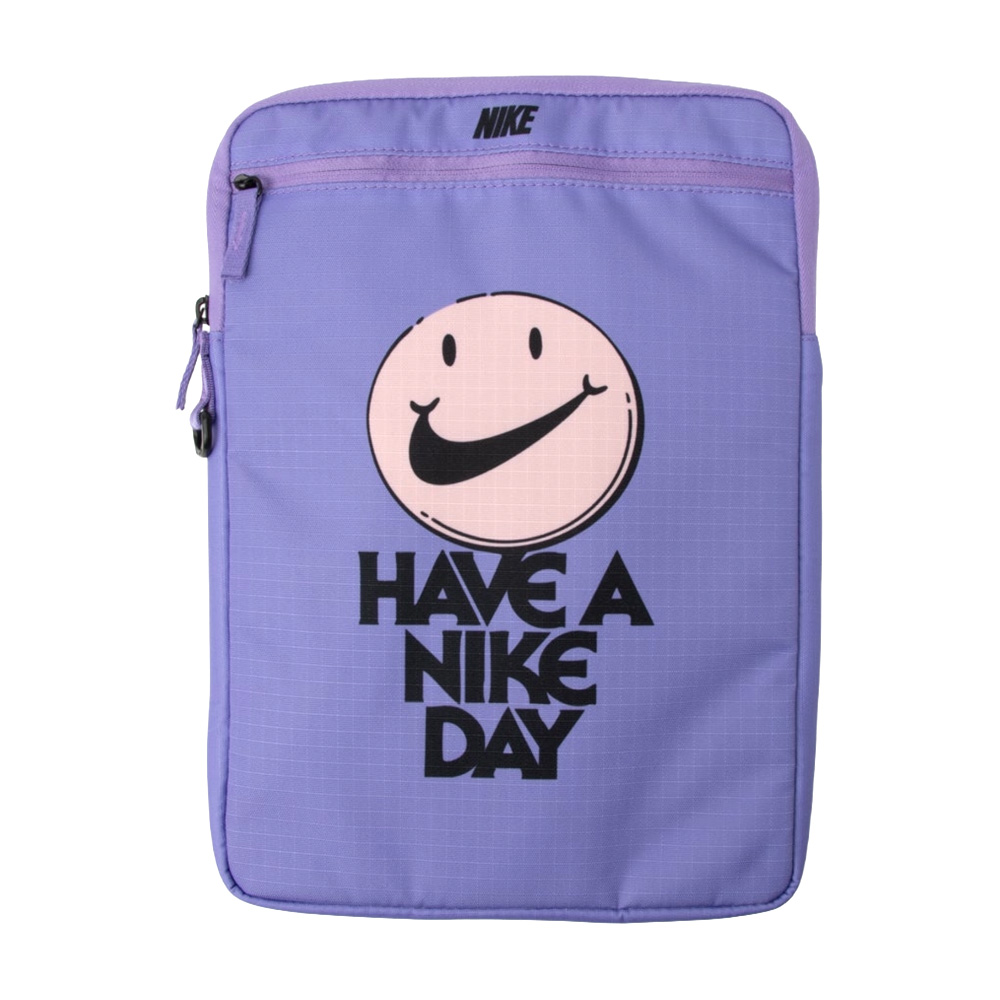 NIKE CLUB LAPTOP SLEEVE GRAPHIC 筆電保護套 16吋筆電包 收納包 雙隔層 防水 防潮 N101605057014紫, , large