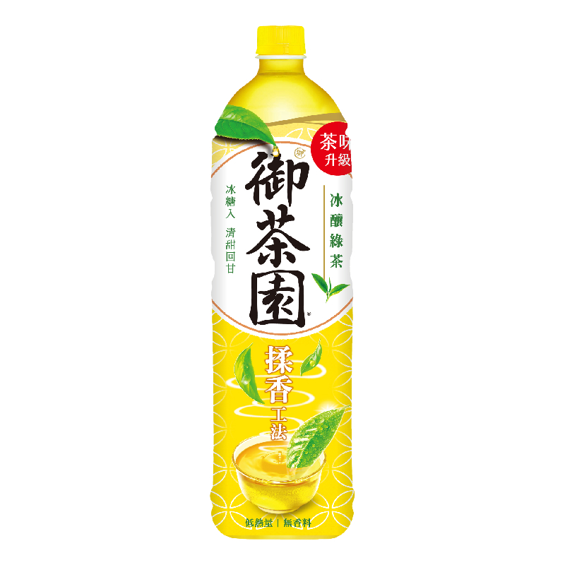 御茶園冰釀綠茶微甜Pet1250ml, , large