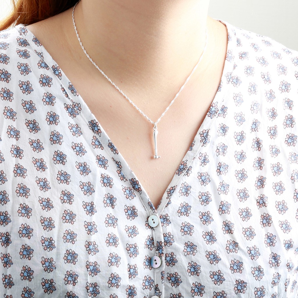 【Angel & Me】Mini Hammer s925 sterling silver necklace Valentine Day gift, , large