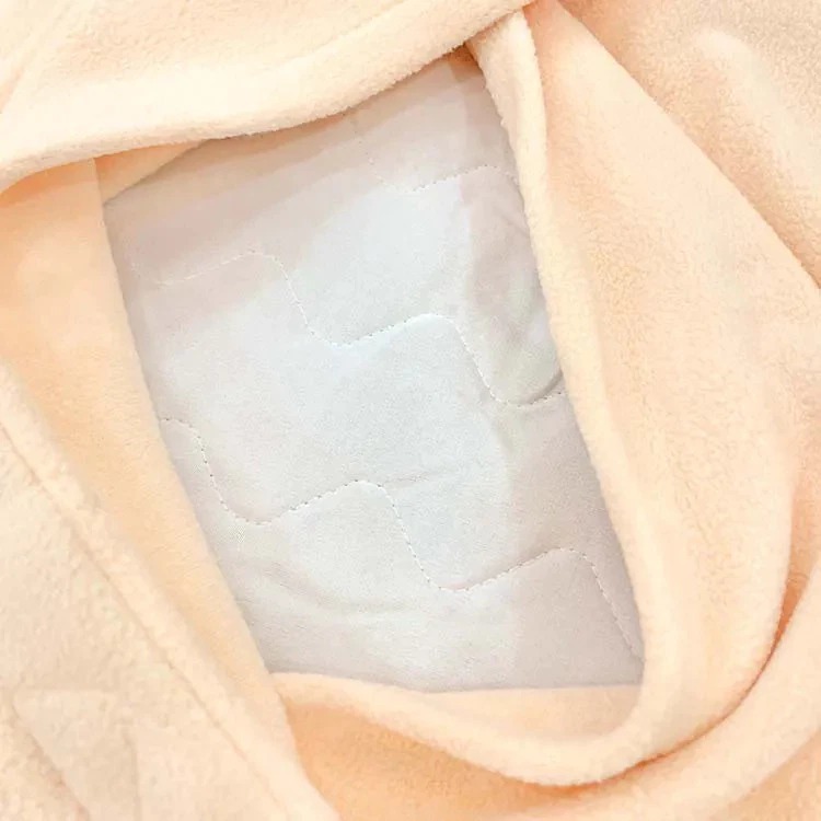[CINN Official Store] Nano Far‑Infrared Coral Pink Brushed Wavy Thick Pillowcases &ndash; 2‑Pack, , large