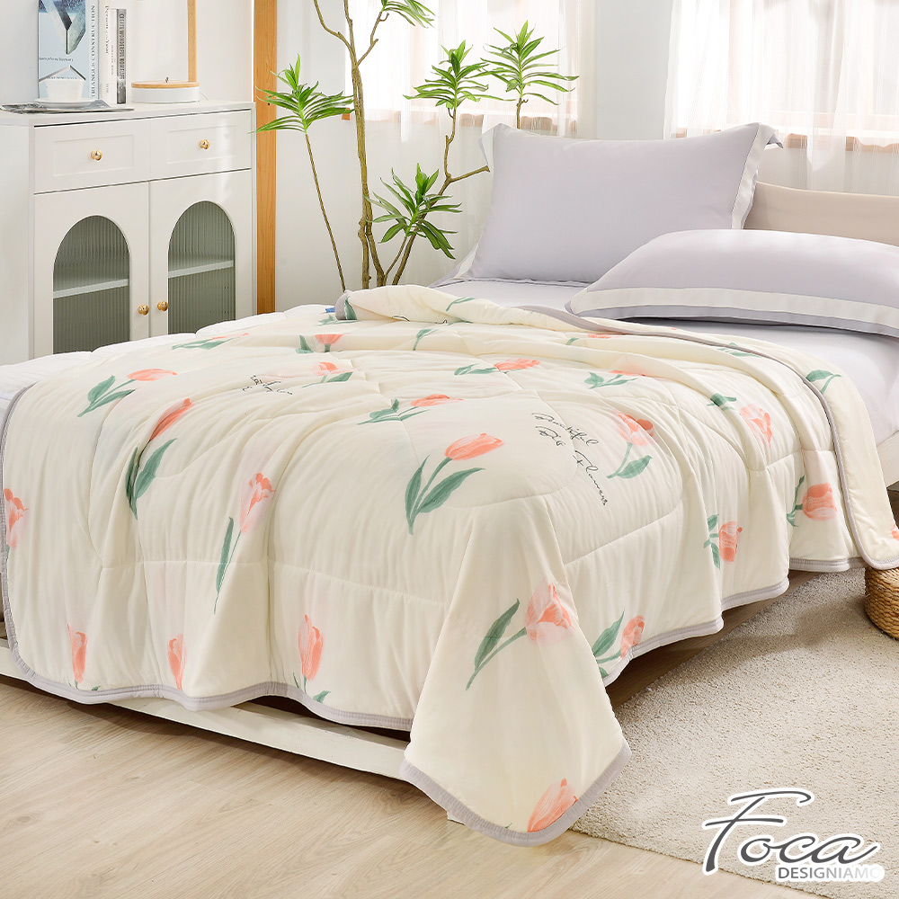 【FOCA】Moxia | Antibacterial silver ion anti-cold gauze quilt/four seasons quilt 150x200cm , , large