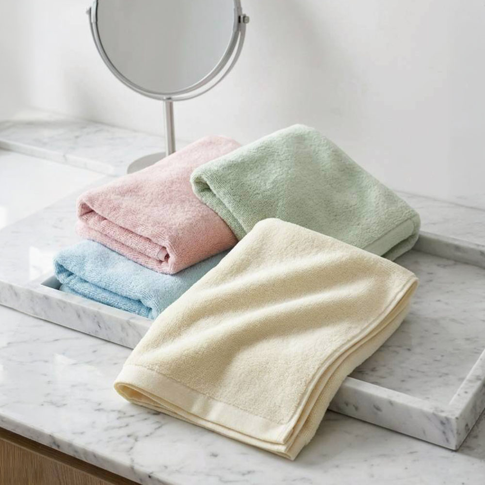 [Kaimei Cotton Industry] 12 entered into the group, random and excellent, MIT made in Taiwan, selected 20 taels of plain towels, , large