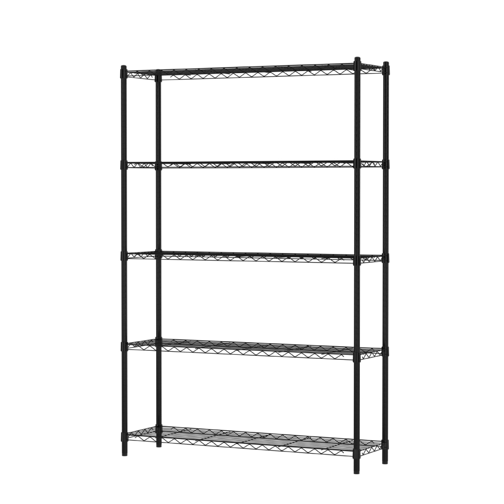 KIWISH 120X35 Multi-Size Storage Rack Heavy Duty Metal Shelving Unit, Made in Taiwan, Free Shipping, , large