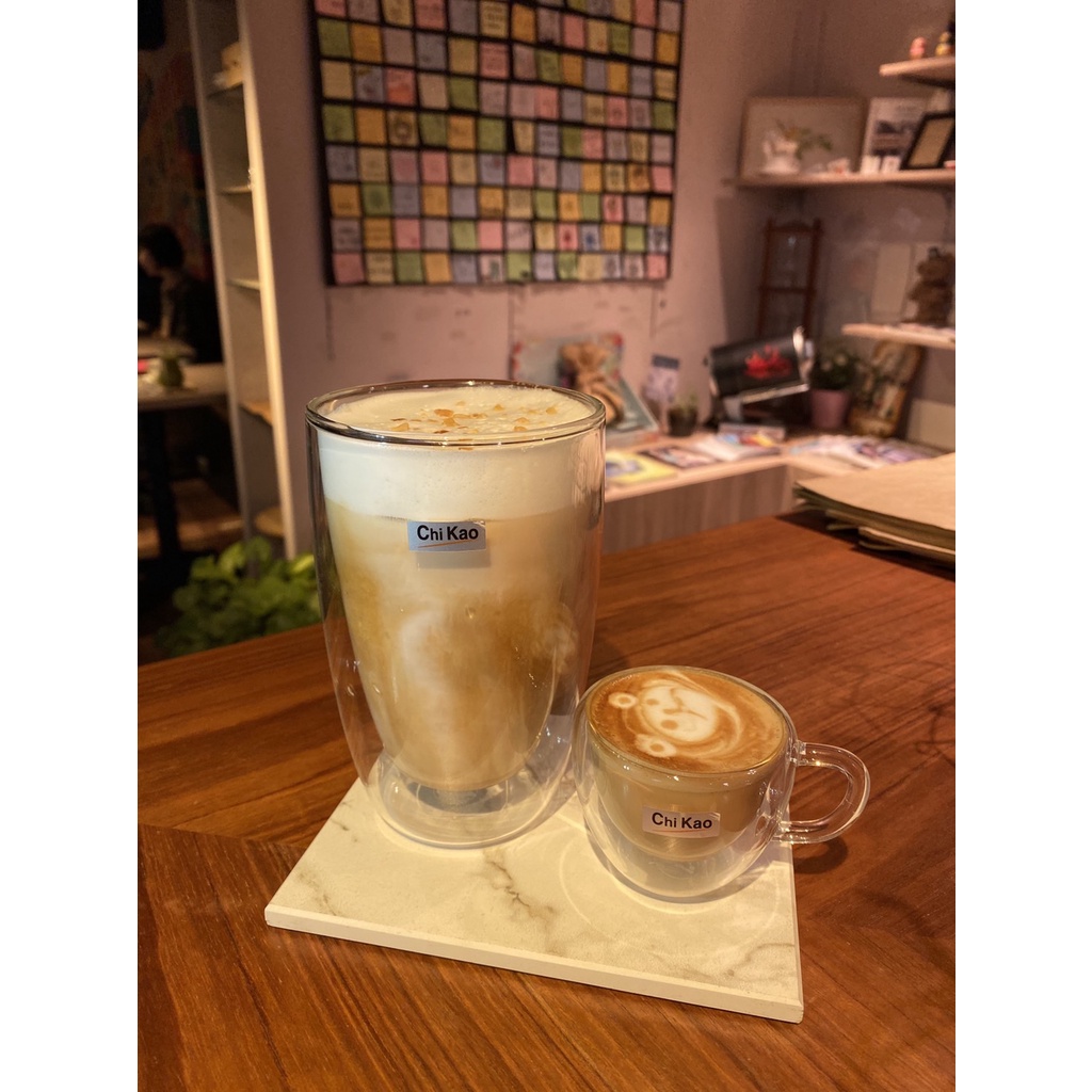 現貨Chikao奇高 耐熱雙層玻璃杯 茶杯 果汁杯 雙層杯 附柄雙層杯 雙層馬克杯(共6款) 金益合玻璃器皿, , large
