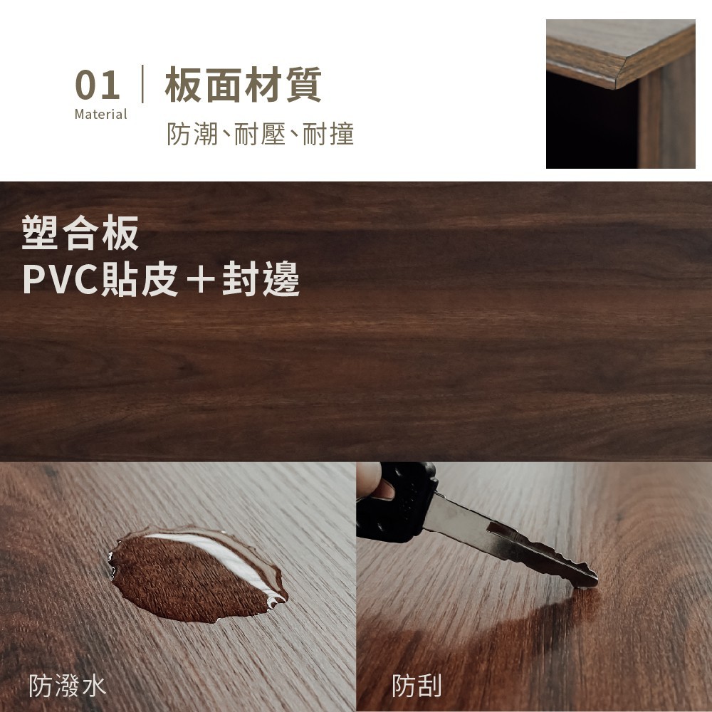 電視櫃 收納櫃 置物櫃 櫥櫃 TV171, 胡桃色, large