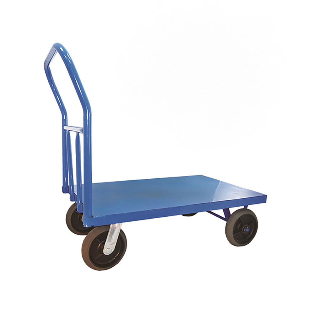 【得貹】固定式 四輪手推車 2x3尺 附8吋風硬全效輪 台灣製 /台 A02-14, , large