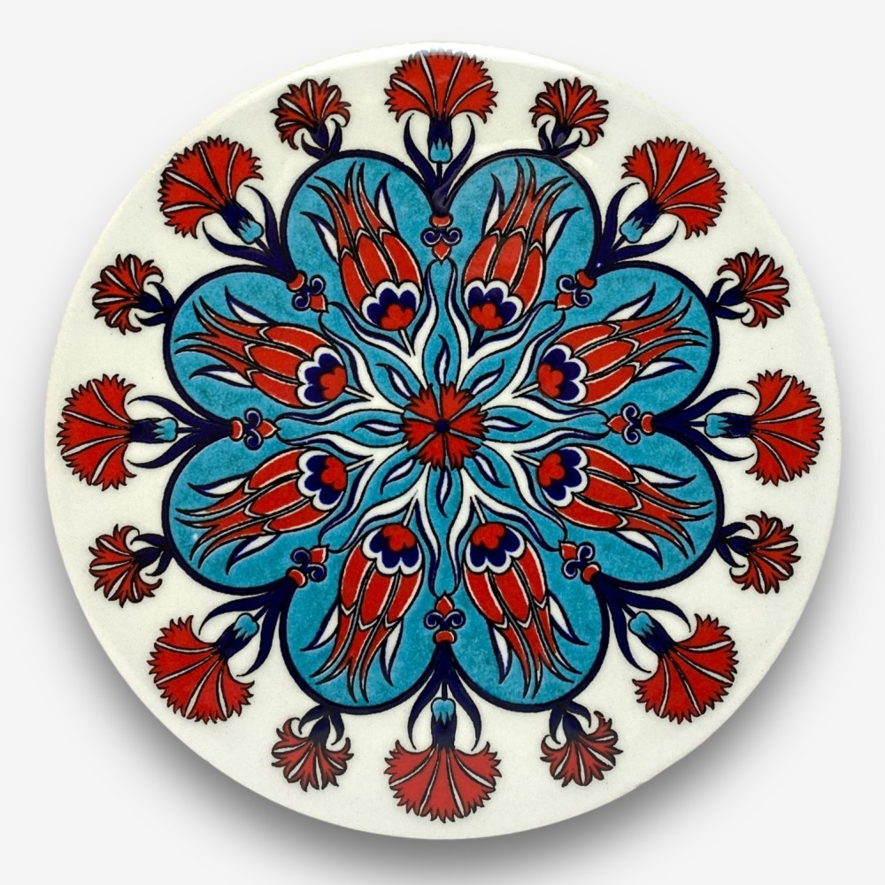 【SOLO Vintage】Designer Heat Mats Ceramic Hot Pads Coasters Made in Turkey 23, , large