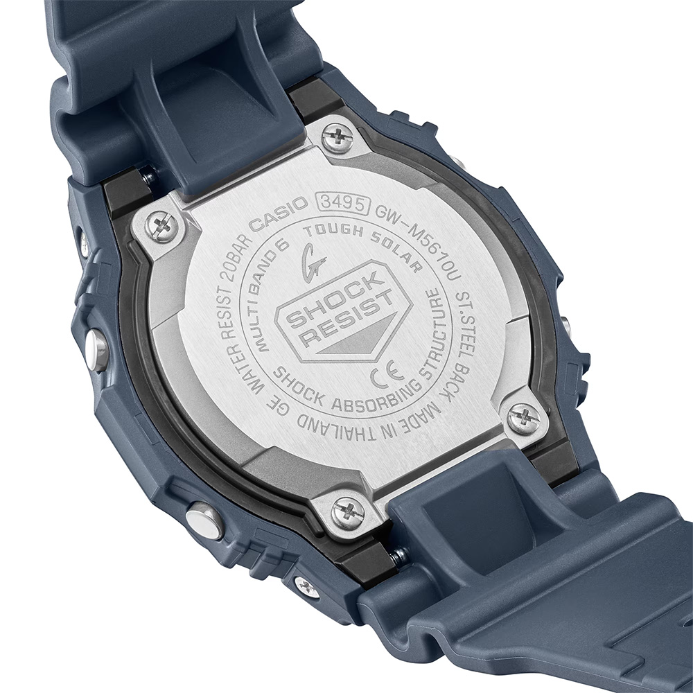 CASIO 卡西歐G-SHOCK 經典方形太陽能電子錶 手錶 學生錶 送禮 禮物 推薦(GW-M5610U-2), , large
