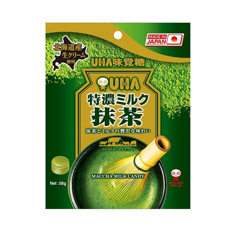 味覺糖特濃牛奶糖-抹茶味58g, , large