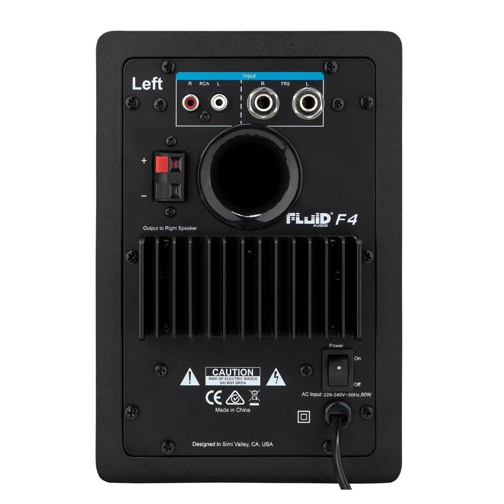 Fluid Audio F4 四吋監聽喇叭音箱 一對【敦煌樂器】, , large