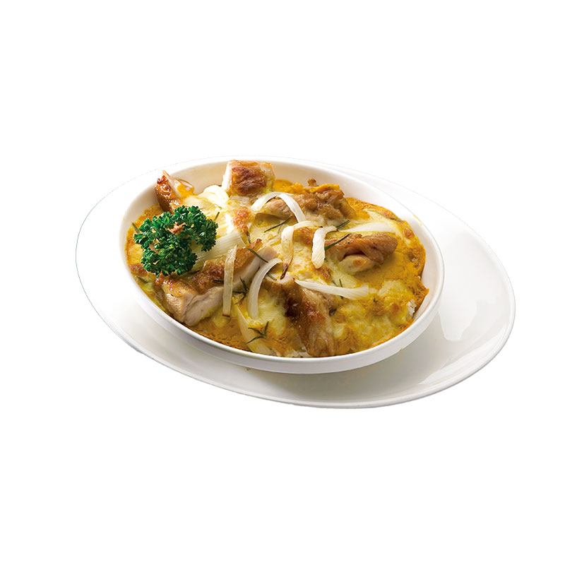 金品奶香咖哩雞肉焗飯, , large