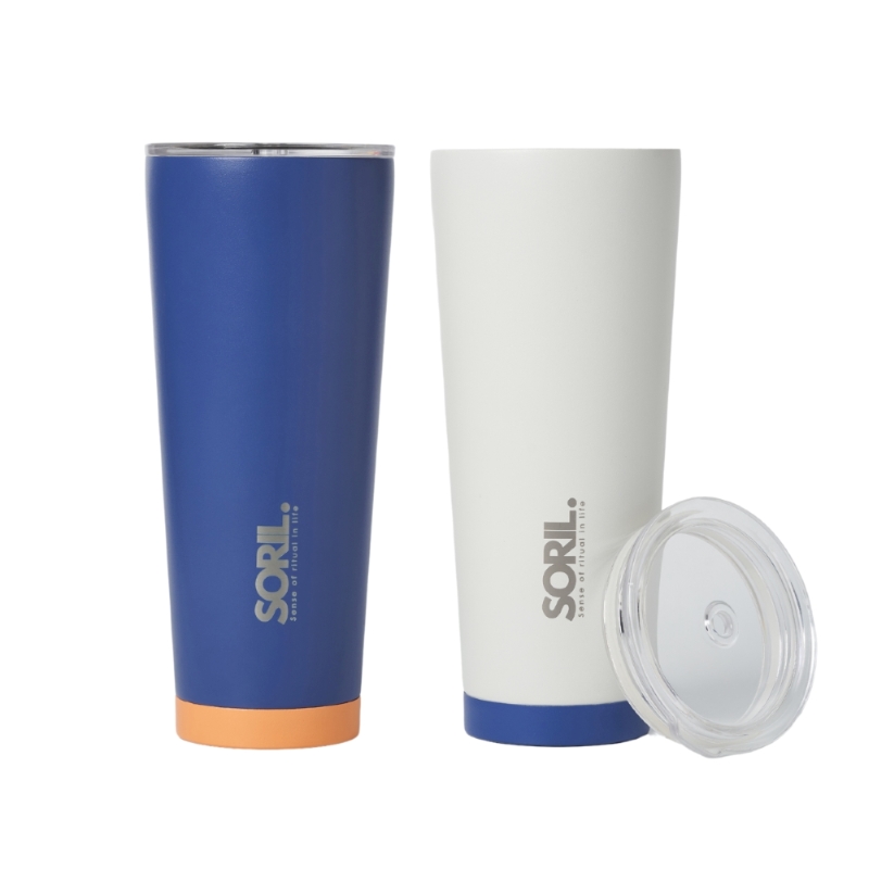 SORIL Navy Tumbler 750ml-2pc, , large