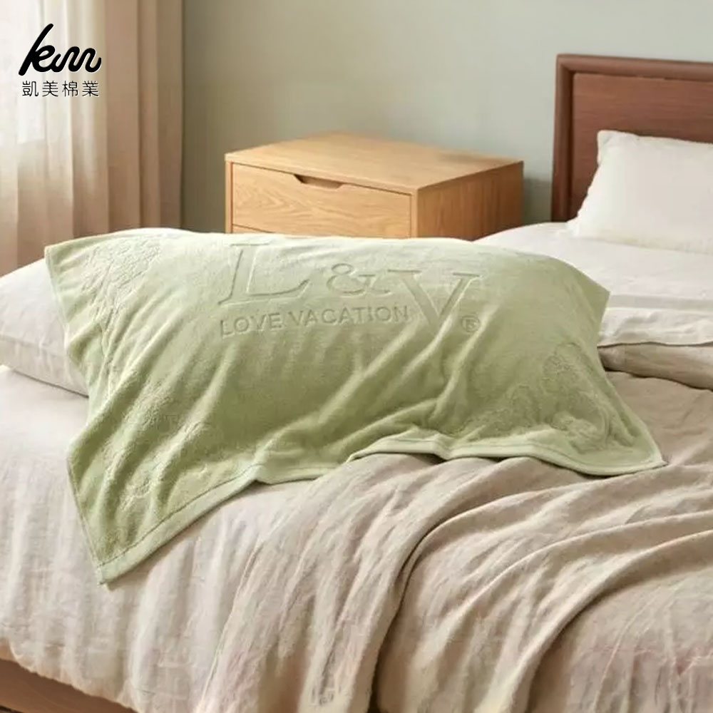 Kaimei Cotton｜Made in Taiwan (MIT). Thick & Premium Embossed Pure Cotton Pillowcases. Set of 2. Multiple Color Options., , large