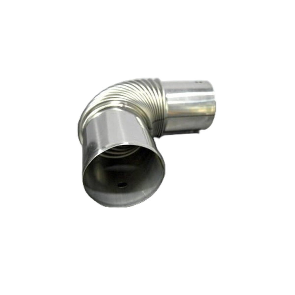 【KW廚房世界】《強制排氣白鐵彎頭》 強制排氣熱水器專用  熱水器零件, , large
