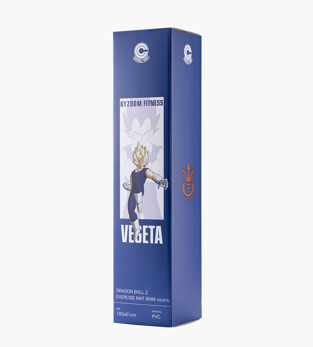 Dragon Ball Z Exercise Mat PVC 6mm (Vegeta), , large