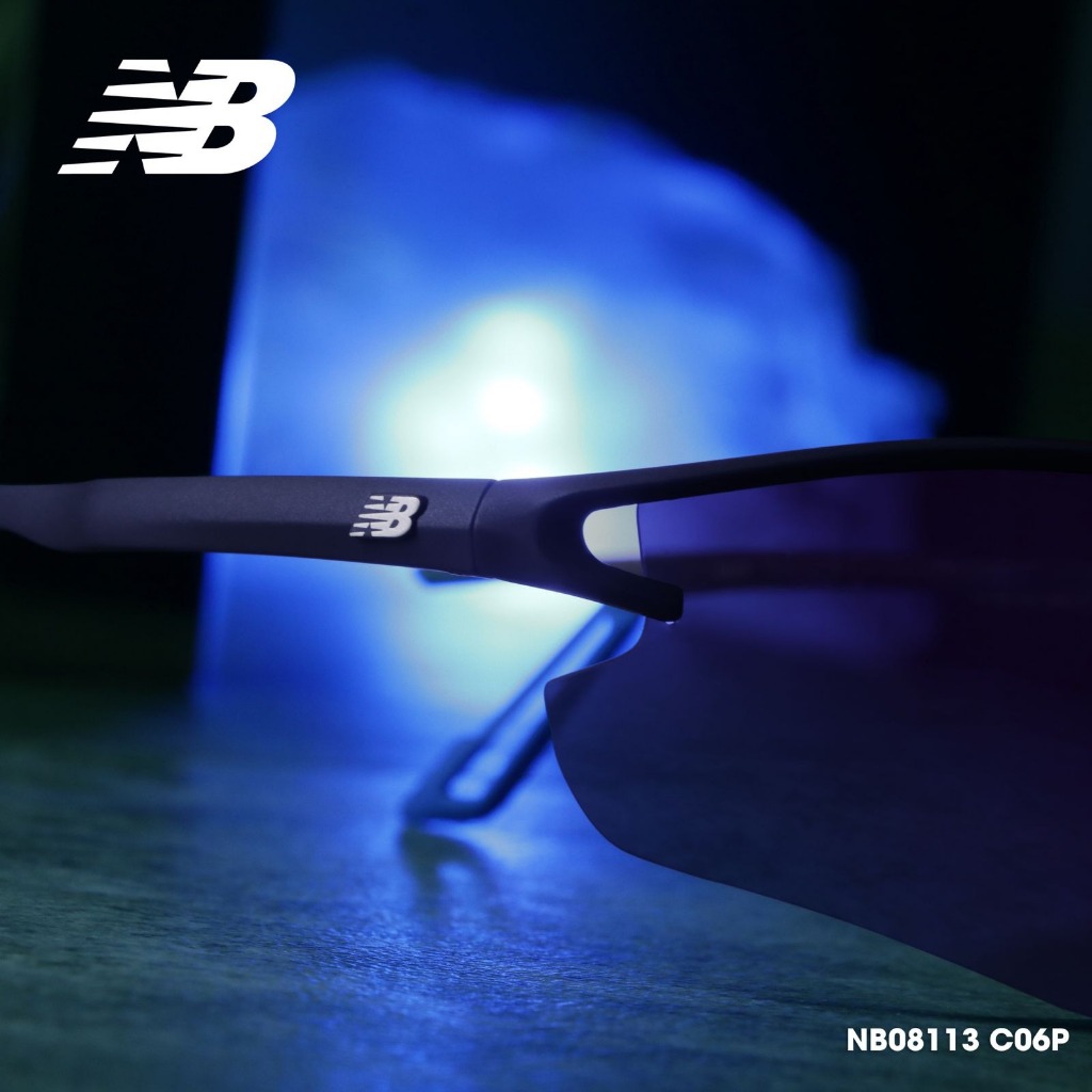 NEW BALANCE 運動太陽眼鏡 偏光鏡 台灣公司貨 運動眼鏡 NB08113 25SS 【樂買網】, , large
