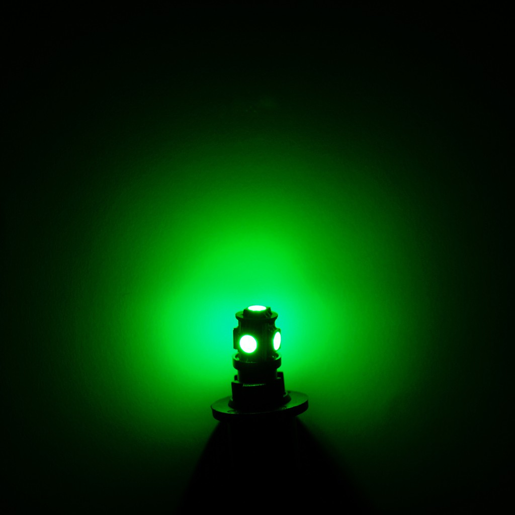【PA LED】T10 5晶 小燈 方向燈 儀表燈 定位燈 室內燈 牌照燈 LED 耐熱底座 藍光 紅光 白光 綠光, , large