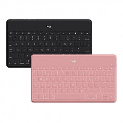 【 Logitech 羅技 】Keys-To-Go 黑色 輕巧藍牙鍵盤 適用 iPhone iPad Apple TV, , large
