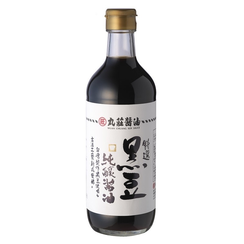 premium black bean brewed soy sauce, , large