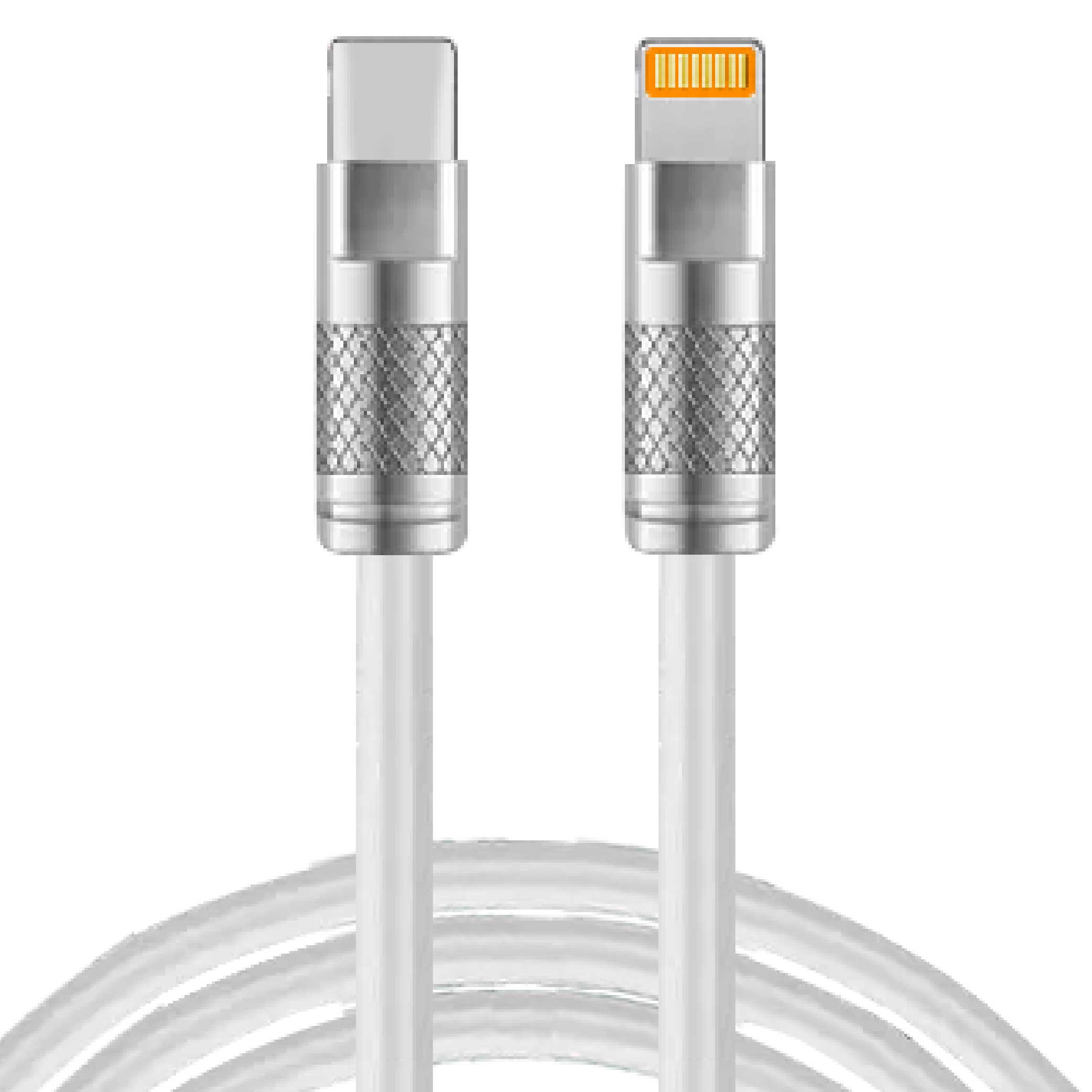 鉅玉經典｜Type-C to Apple 27W charging cable EDS-J911, , large