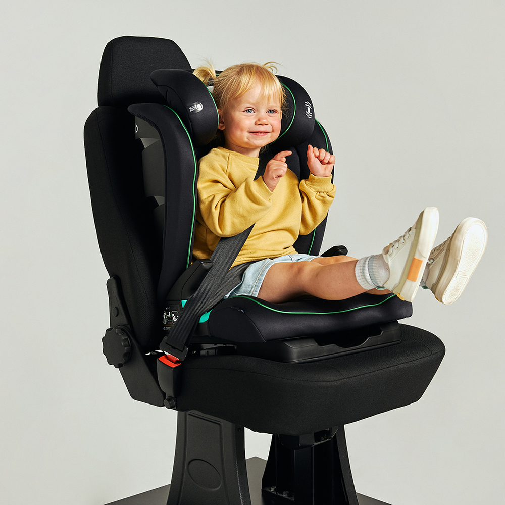 【Lionelo】3~12歲ISOFIX成長型輔助汽座 Neal 岩石灰  (ISOFIX/安全帶兩用 成長座椅 R129 I-size), , large
