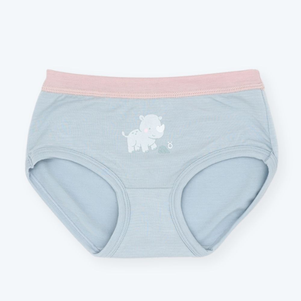【minihope美好的親子生活】女童三角褲(白竹炭)-早坂島犀, , large