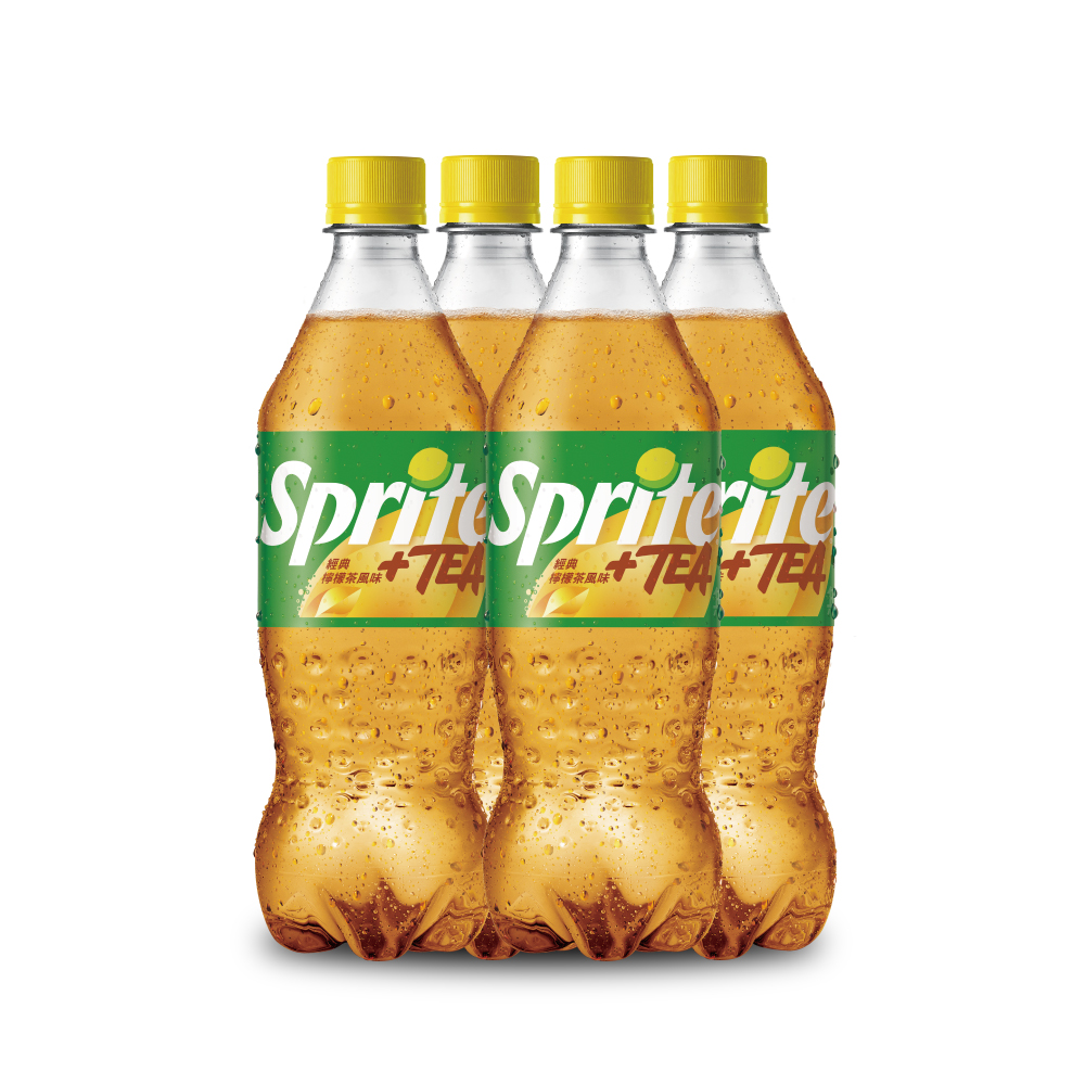 雪碧檸檬茶風味汽水600ml, , large