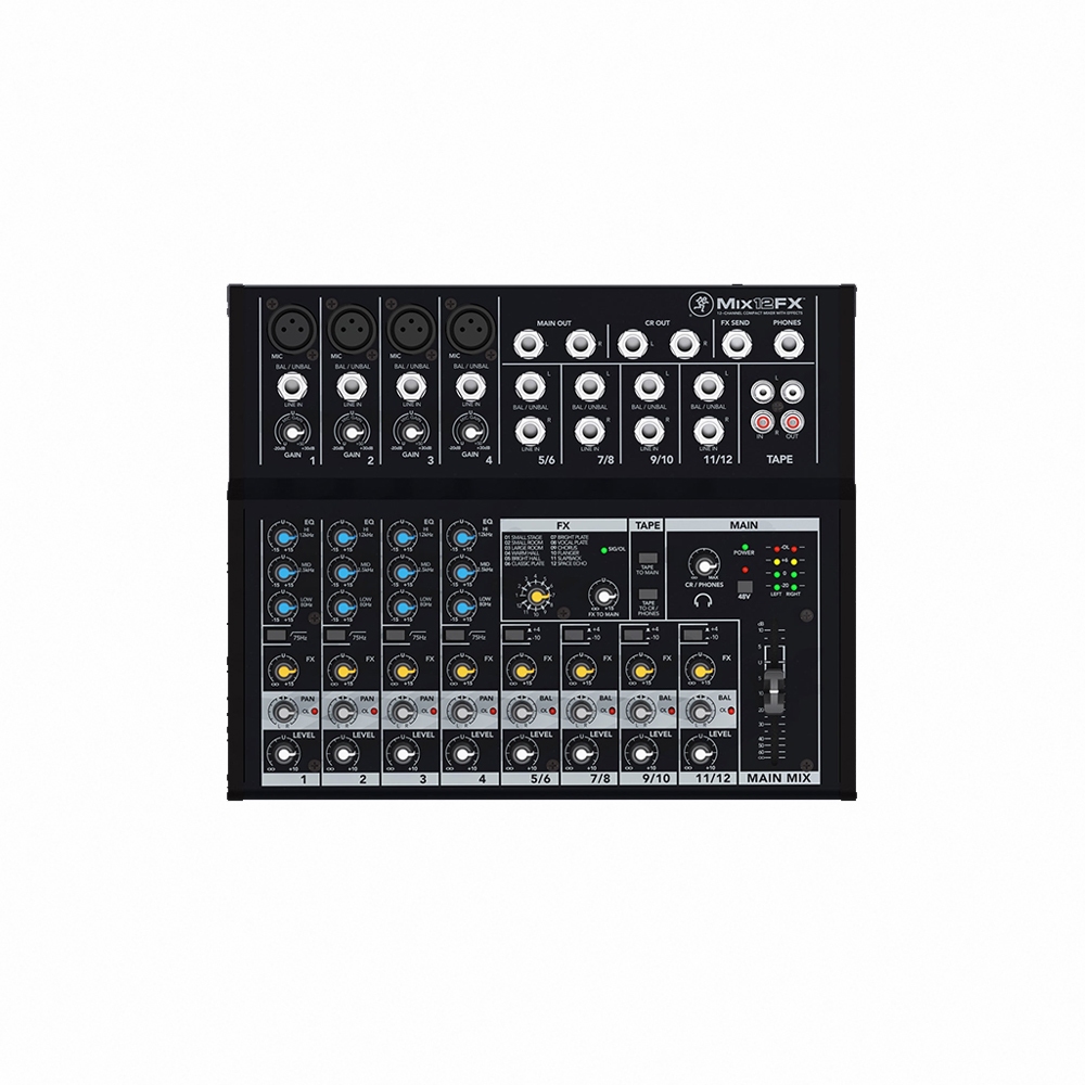 Mackie Mix12FX 12軌混音器【敦煌樂器】, , large