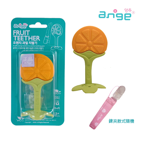 【ange】水果寶寶ST固齒器(棒型)─柳橙/草莓/葡萄/蘋果, , large