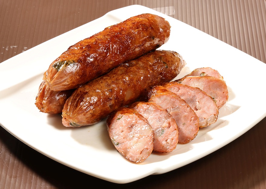 【台灣香腸食品】台灣心香菜香腸, , large