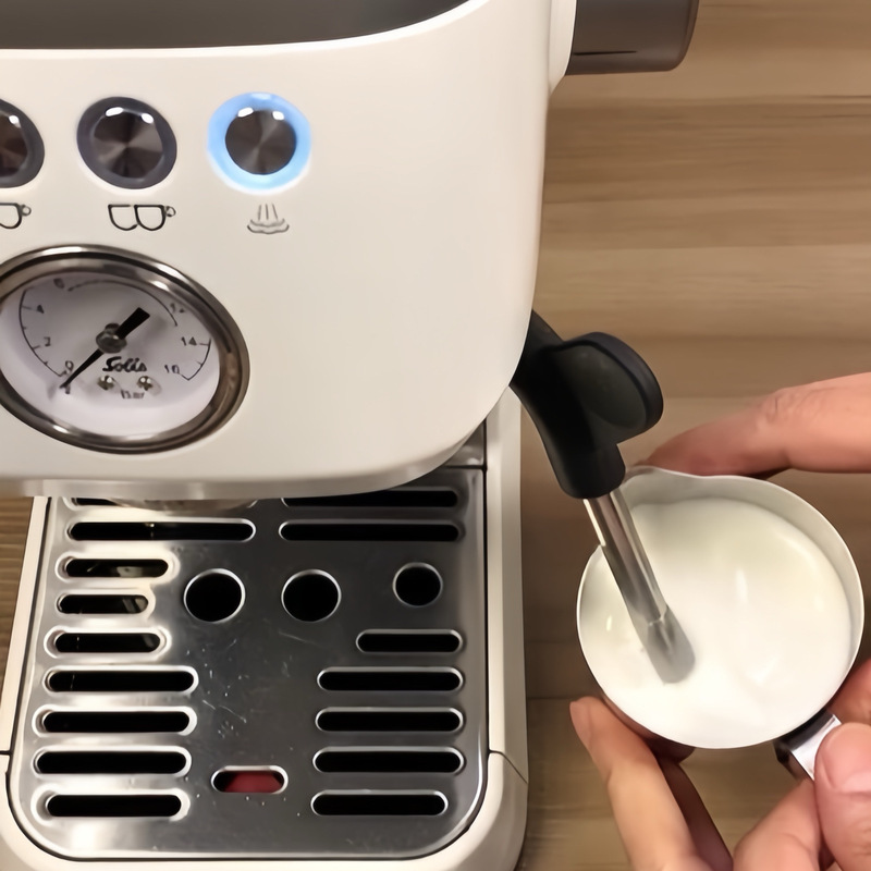 【Solis】BARISTA PERFETTA PLUS 家用半自動義式咖啡機（三色）｜PID智能控溫 奶泡 預浸泡, , large