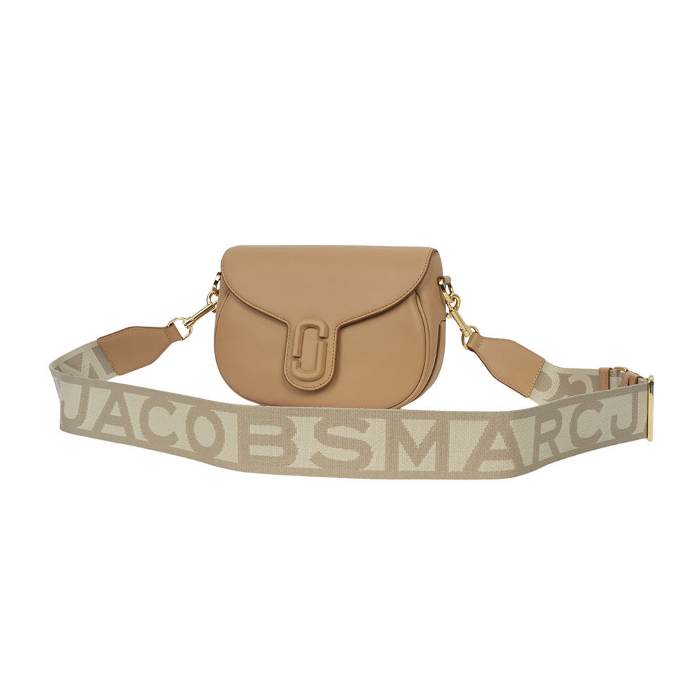 MARC JACOBS THE MESSENGER 翻蓋馬鞍斜背包/駝色, , large