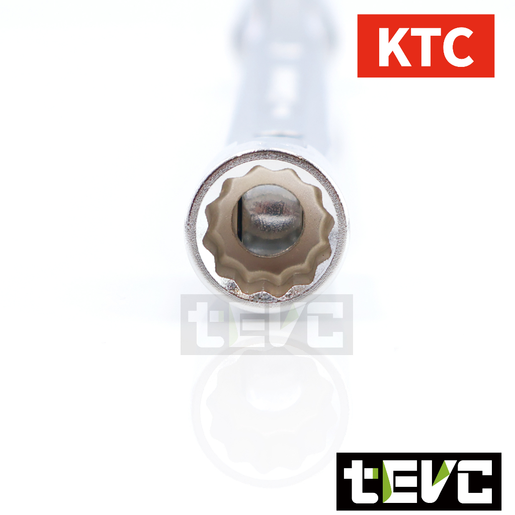 《tevc》預購 T102 KTC 日本製  雙搖頭 菸斗 萬用 萬向 套筒扳手 10mm 12mm 14mm 12角, , large