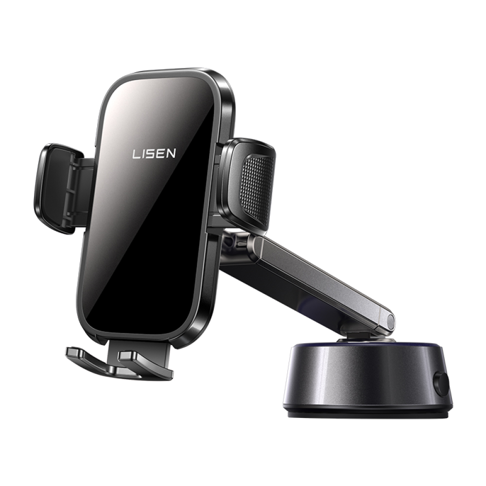 【LISEN】A680 Electric Vacuum Clamp Phone Mount, , large