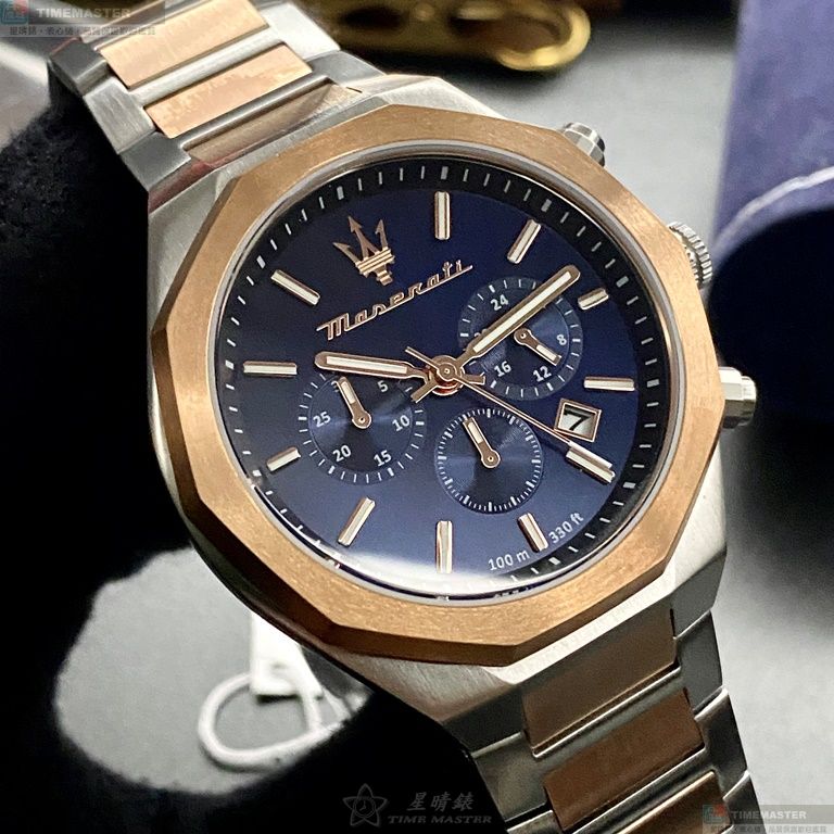 [TIMEMASTER] MASERATI watch, 46mm, R8873642002, , large